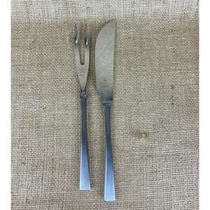 Vintage Ribera Stainless Steel Carving Set - MCM Spain